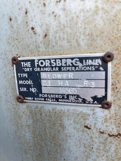 Used Forsberg Dry Granular Seperations