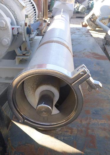 Used Conveyor, Screw, 6" x 5', S/st, Less Drive #S739066