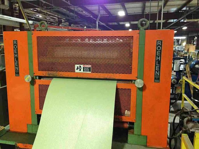 Used 32" Roehlen Embossing Stand: EM-076