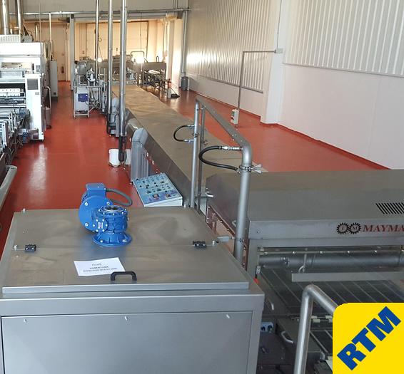 Used Chocolate Enrobing Line