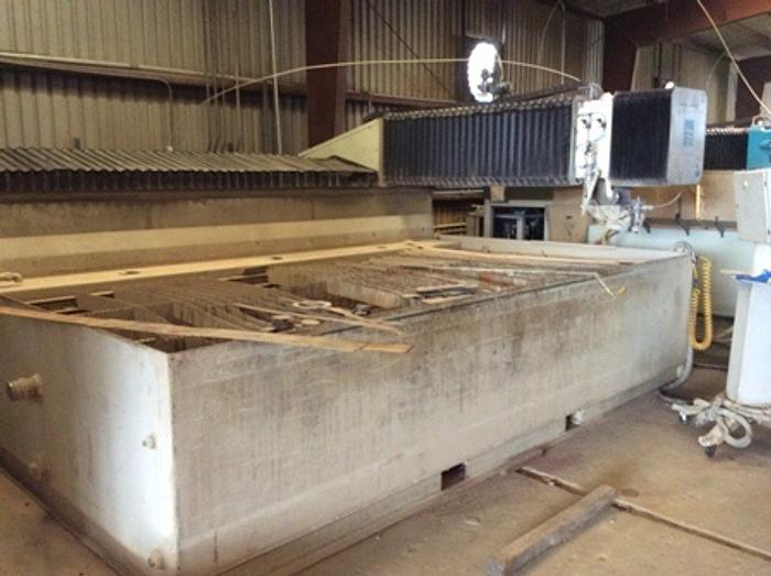 6'x 12' Flow Waterjet IFB 55K psi Hyplex pump with dynamic head, 2008