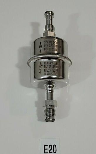 Used *PREOWNED* PFA Gaskleen GLFPF6101VM4 Gas Filter Assembly 4KB-G4700-1 750PSI 250°