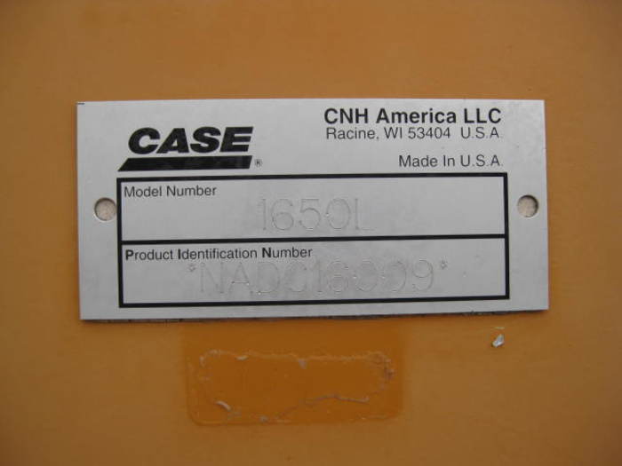 Used 2011 CASE 1650L