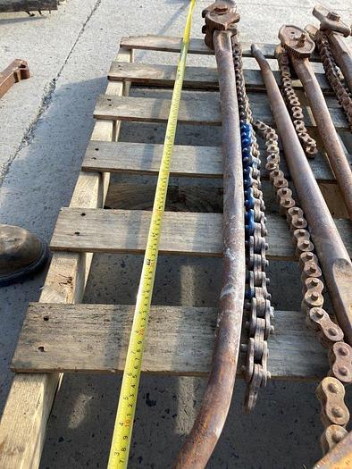 Used J H Williams Vulcan Superior 48" Chain Pipe Wrench