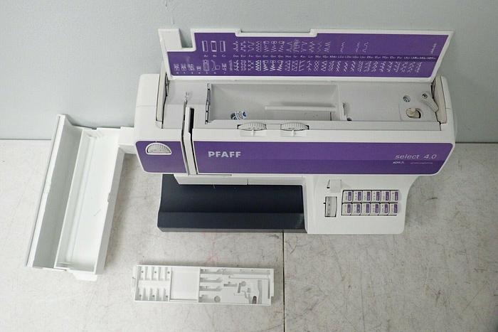 Used PFAFF Select 4.0 Type 610A Sewing Machine w/ Cover & Foot Pedal / Controller
