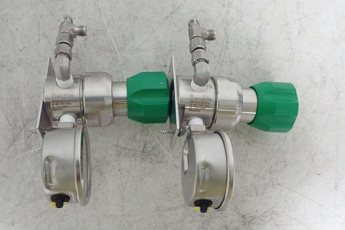 Used Swagelok KPR1ERL412A20000 Stainless Steel PR Regulator