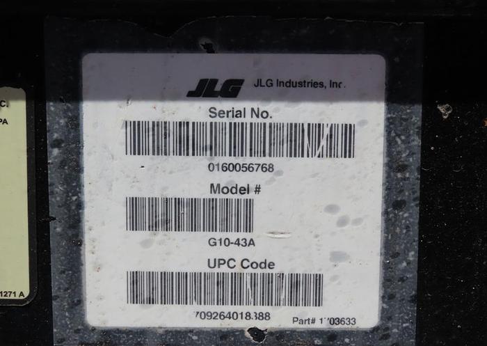 Used 2014 JLG G10-43A
