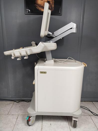 Gebraucht Philips HD7 XE Diagnostik Ultraschallsystem mit konvex Sonde, Drucker und DVD Brenner