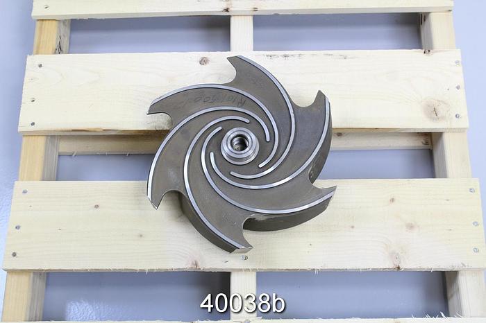 Unused Goulds 3196 4x6x13 6-Vane Pump Impeller #40038