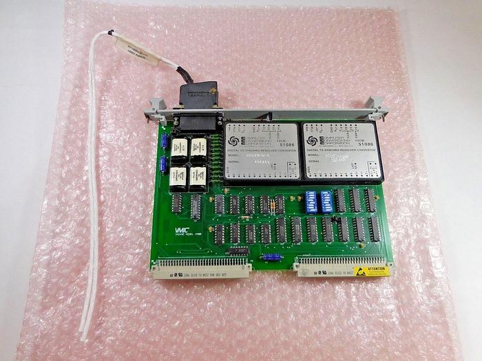 Used VMIC VMIVME 4900 Dual Channel To Synchro/Resolver Converter (Board 224 B)