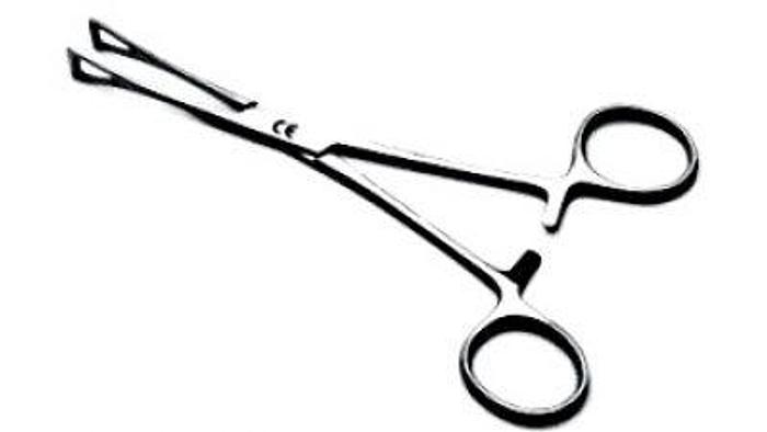 Used Forceps Intestinal Grasping Duval Collin 10mm Blade by 150mm (6in)