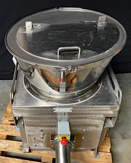 Used USED Schenck AccuRate Material Feeder, Model MODMC-SV-2A