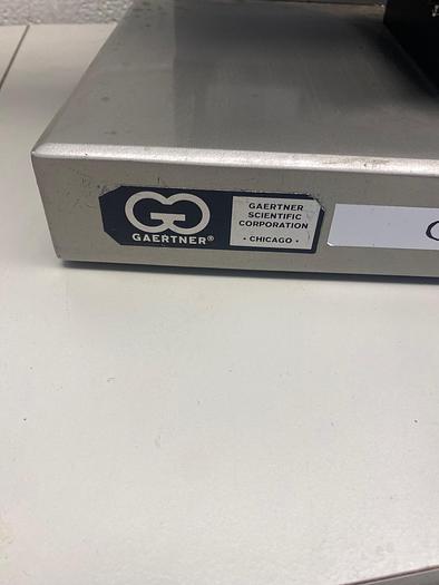 Used GAERTNER SCIENTIFIC L116 B ELLIPSOMETER