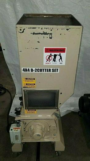 Used Nissui SA-133 Screenless Plastic Granulator Grinder Year 2000