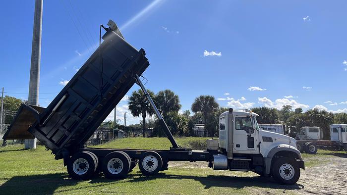 Used 2013 Mack GU713 Granite Tri-Axle Dump truck