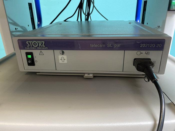 Gebraucht Karl Storz Endoskope Prozessor telecam SL Pal 202120 20 mit Karl Storz WideView HD Monitor