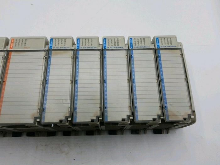 Used Allen-Bradley Rack 1769-L32E, 1769-OW16, 1769-IQ16, 1769-ECR complete rack