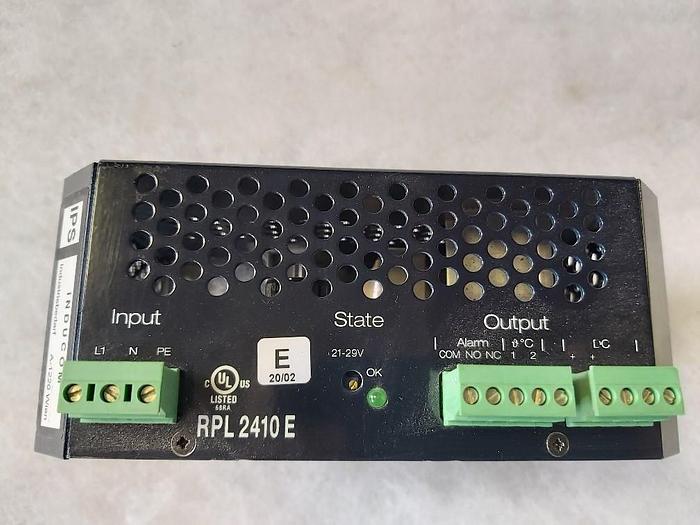 Gebraucht Transformator, 220V -> 24V/DC 10A, RPL 2410 E, Inducom,  gebraucht