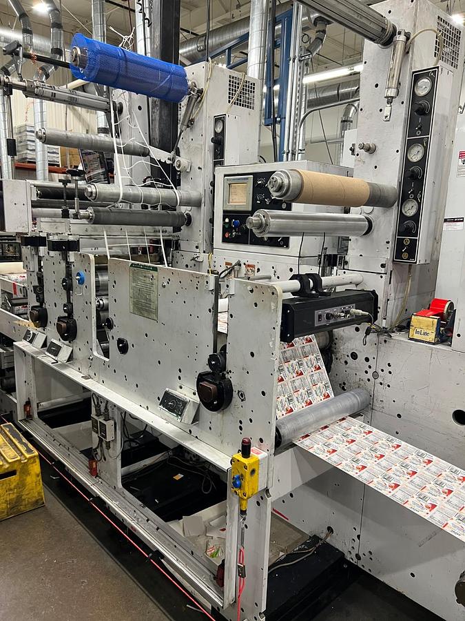 Used 2009 Mark Andy 2200-S 17" 10-Color