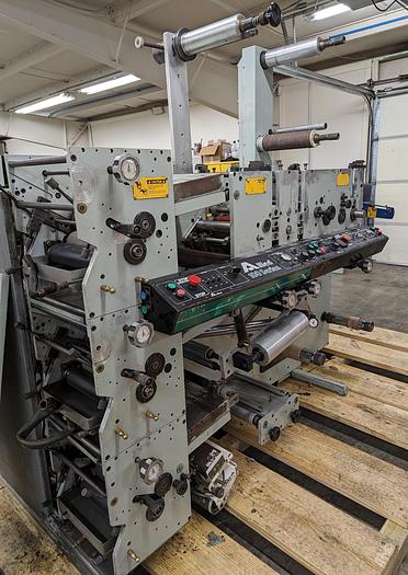 Used Allied Gear Model 100  10" Flexo Press