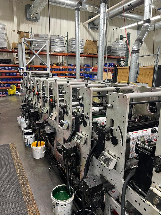 Used 2009 Mark Andy 2200-S 17" 10-Color