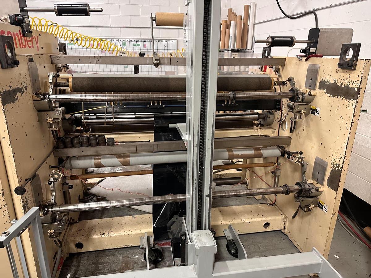 Used Dusenbery 60” Model 635 Slitter Rewinder with Options