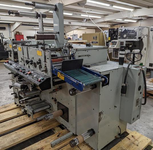 Used Allied Gear Model 100  10" Flexo Press
