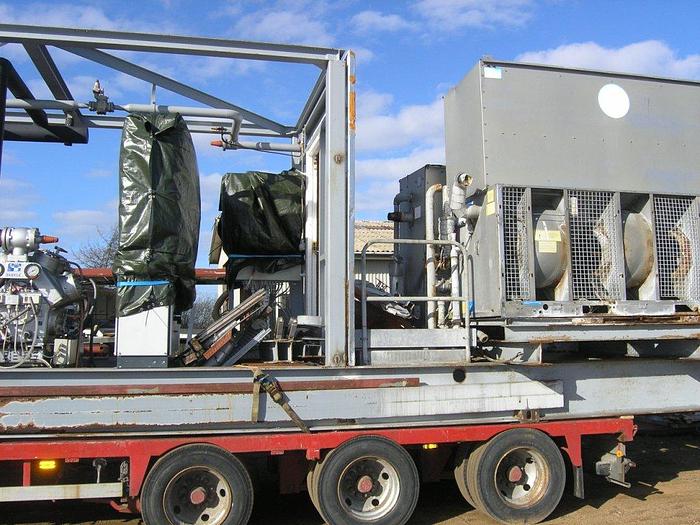 Used FINSAM – plate ice machine plant. Model VIP 18B UAV.