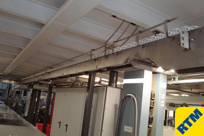 Used Chocolate Moulding Line complete with packaging machinery