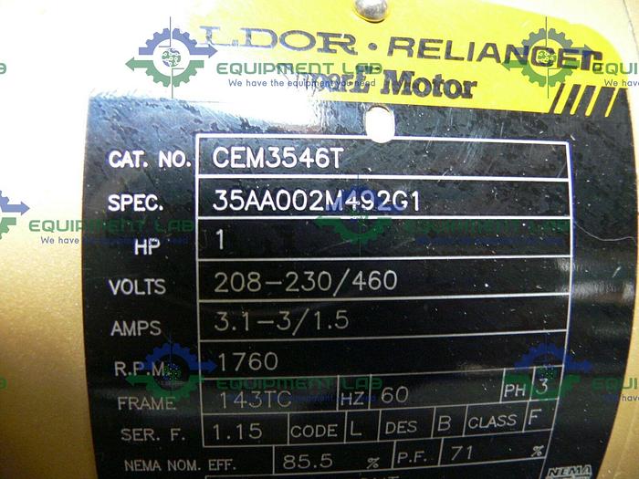 Used Industrial Powder Hopper w/ SEW-Eurodrive SAF67 AM143 Gear Reducer & 1HP Motor