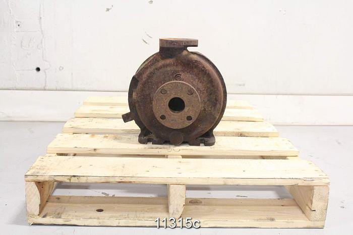 Used Goulds 3196 Pump, 3196St, 1X1-1/2 X 8, Ductile Iron Casing, 7" Impeller Diameter #11315