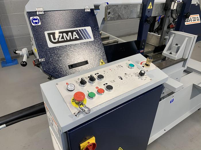 UZMA 320GL semi automatic Mitre Head Bandsaw