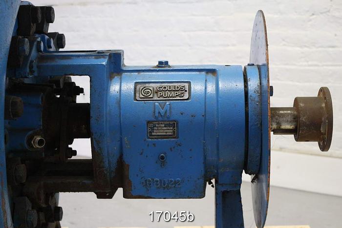 Used Goulds 3180 Pump, 3180M, 10X10X14, 5-Vane Impeller #17045
