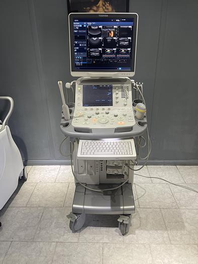 Used Ultraschallgerät Aplio 400 mit 3x Sonden und Printer