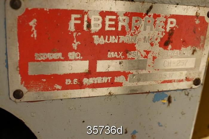 Used Fiberprep CH5 Pressure Screen #35736