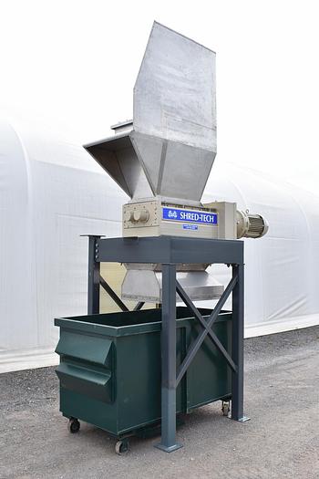 Used USED SHREDTECH ST-25 TWO SHAFT SHREDDER