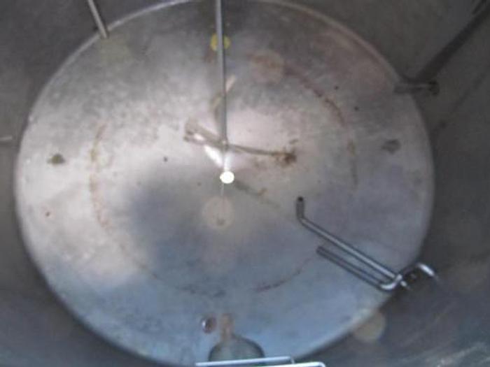 Brugt 20 m3 rustfri tank - SOLGT