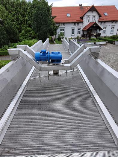 Used Tunel szokowego zamrażania. Fluidyzacyjny 2-taśmowy tunel zamrażalniczy - wykonanie nierdzewne
