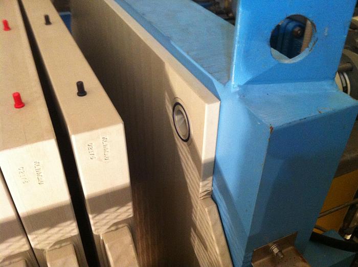 Unused K-S Avery Model 1200-225 LS/28-38/32 1200mm X 1200mm membrane filter press