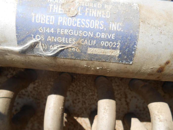 Used Heat Exchanger, Tube, S/st, 80 tubes, 1/2" x 72", Thermal #S742188