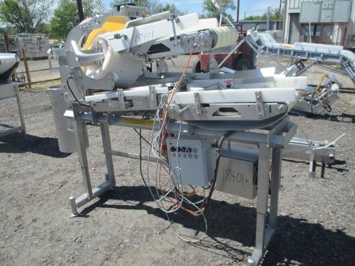 Used Scanvaegt Dual Lane Scanfeeder; Md#L-RT7700