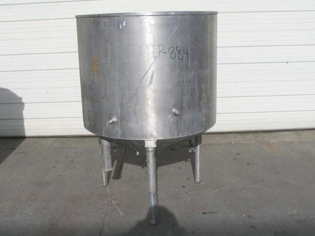 Usado 200 GALLON CIP TANK WITH STAINLESS EXTERIOR