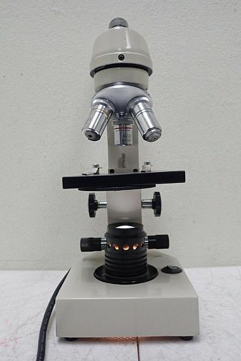 Used L&M? Unbranded Compact Student Monocular Microscope with 3 Objectives