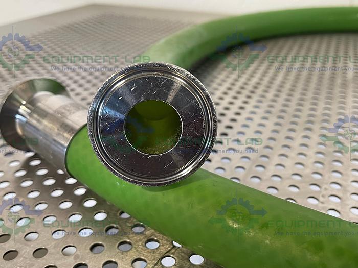 Used 72"  Silicone Hose  w/ 1" Sanitary Fitting