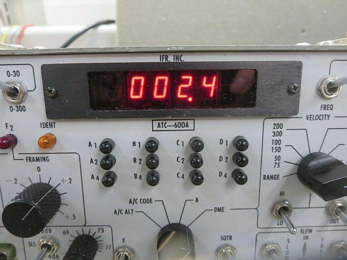 Used IFR (Aeroflex), ATC-600A, Test Set  - DME/Transponder, Ramp Tester, Used