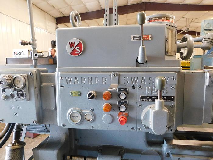 Used Warner Swasey #5 Square Head Turret Lathe M2250