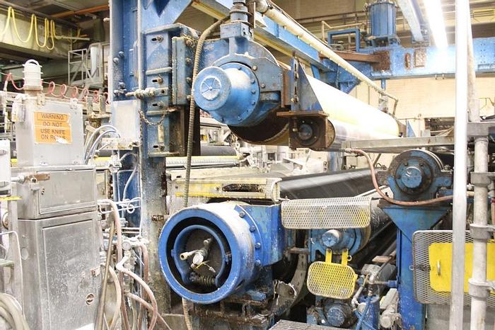 Used 180" (4.57M) BELOIT FOURDRINIER PAPER MACHINE