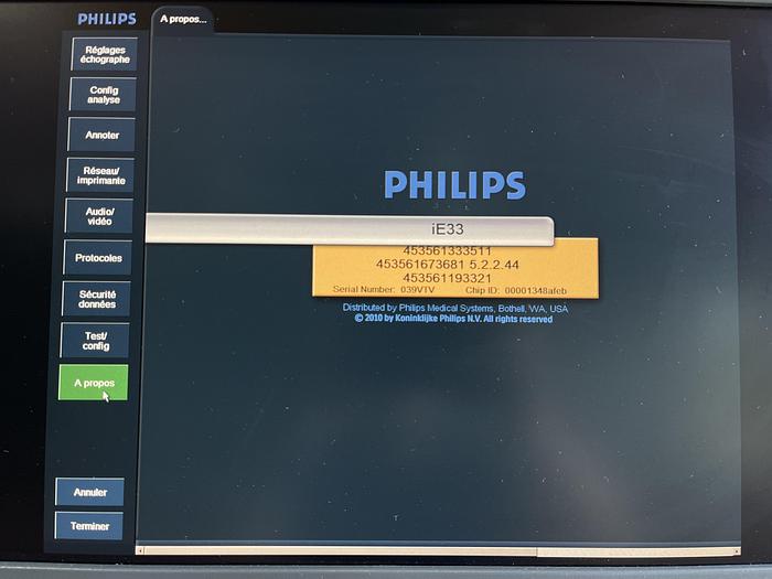 Gebraucht Philips IE33 Ultraschallgerät mit 4 Ultraschallsonden, Sony Drucker