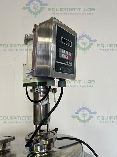 Used Precision Stainless  500 Liter  Jacketed Reactor  Mixing Tank w/ PharMix Agitator