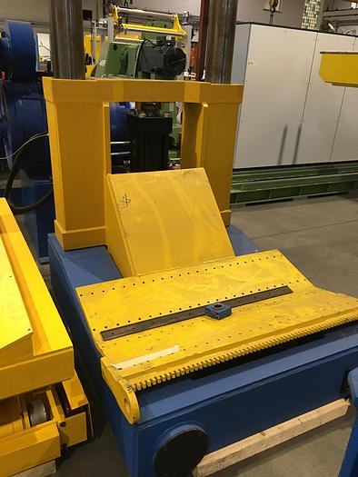 Used F&P 1000x3mm Slitting Line (Us./Re-manufactured) #4357